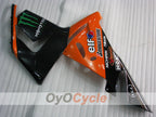 Kit de carenado por inyección para NINJA ZX-10R 04-05 - Naranja, Negro - Monster #OYO87901546