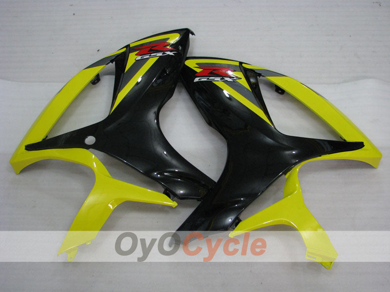 Kit de carenado de inyección para GSX R750 06-07 - Amarillo - Estilo de fábrica #OYO87901325