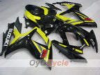 Kit de carenado por inyección para GSX R600 06-07 - Amarillo, Negro - Estilo de fábrica #OYO87901556