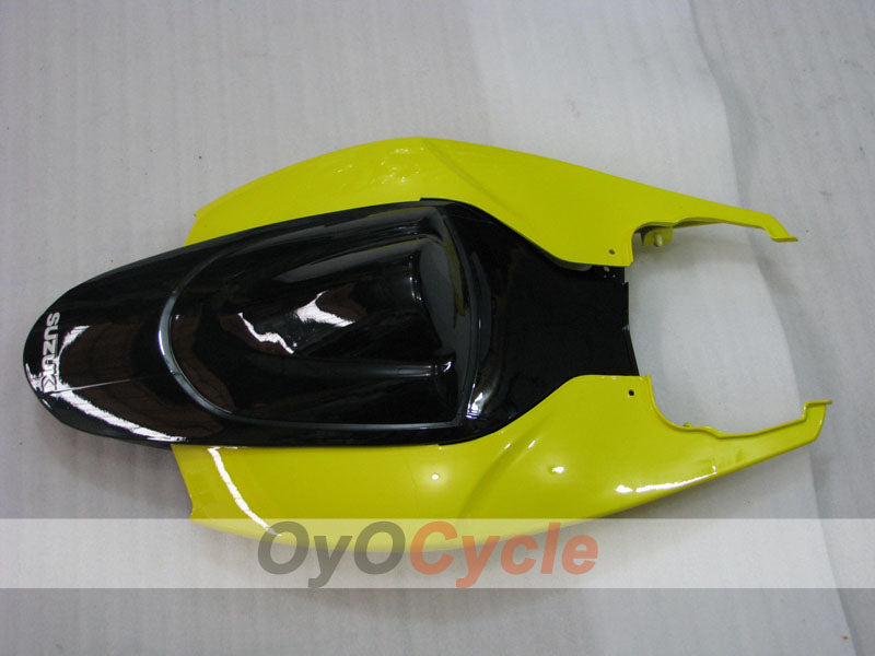 Kit de carenado por inyección para GSX R600 06-07 - Amarillo, Negro - Estilo de fábrica #OYO87901556