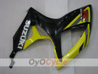 Kit de carenado por inyección para GSX R600 06-07 - Amarillo, Negro - Estilo de fábrica #OYO87901556