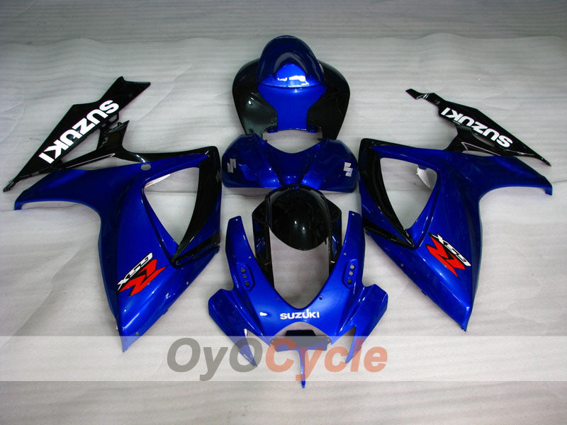 Kit de carenado por inyección para GSX R750 06-07 - Azul, Negro - Estilo original #OYO87901327 Imagen secundaria del producto