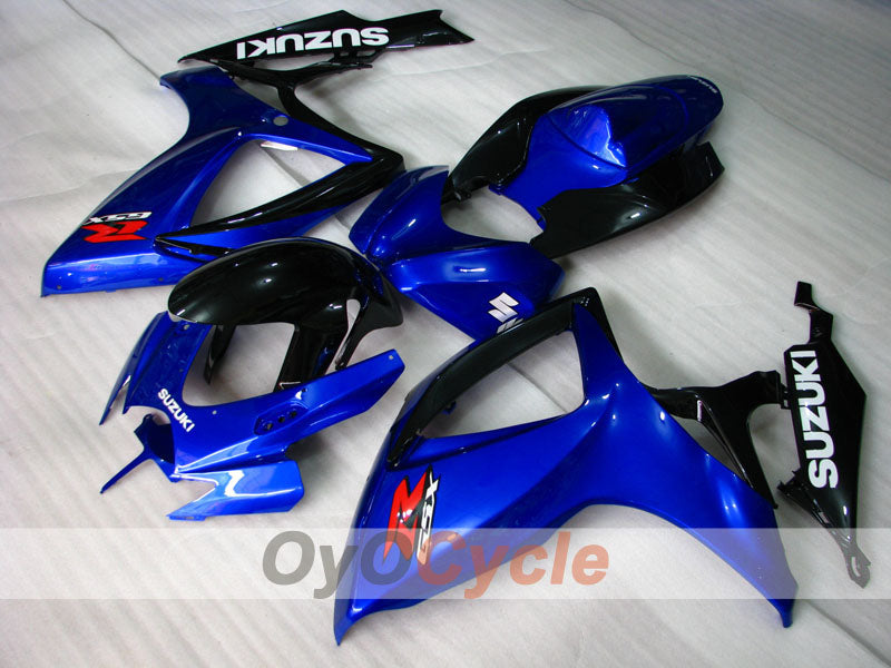 Kit de carenado por inyección para GSX R600 06-07 - Azul, Negro - Estilo de fábrica #OYO87901558 Imagen secundaria del producto