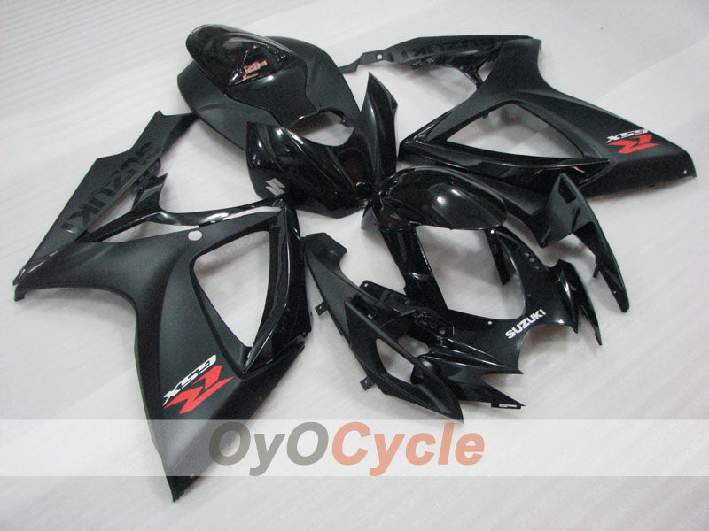 Kit de carenado por inyección para GSX R600 06-07 - Negro, Mate - Estilo de fábrica #OYO87901559 Imagen principal del producto