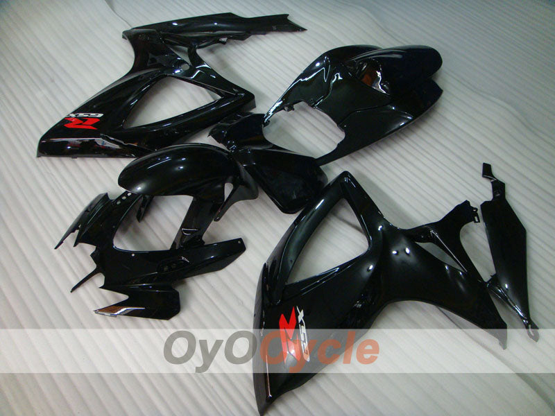 Kit de carenado por inyección para GSX R600 06-07 - Negro - Estilo original #OYO87901560