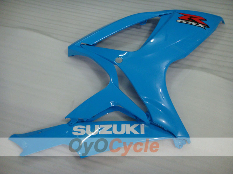 Kit de carenado por inyección para GSX R600 06-07 - Azul - Estilo de fábrica #OYO87901563