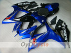 Kit de carenado por inyección para GSX R600 06-07 - Azul, Negro - Estilo de fábrica #OYO87901572