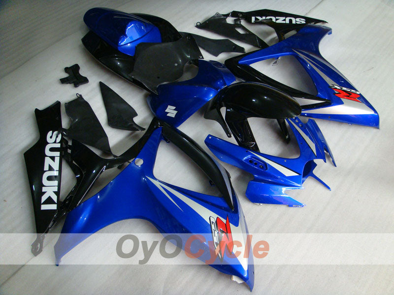 Kit de carenado por inyección para GSX R600 06-07 - Azul, Negro - Estilo de fábrica #OYO87901572 Imagen principal del producto