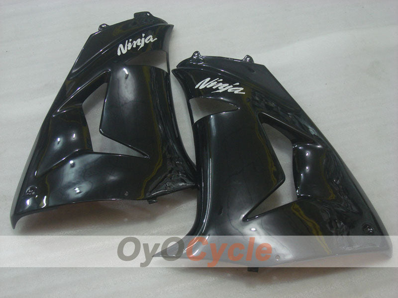 Carenado de inyección para NINJA ZX-10R 06-07 - Negro, Gris - Estilo de fábrica #OYO87901582