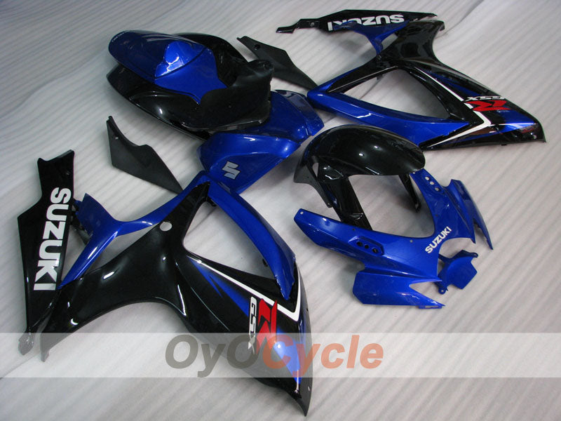 Carenado de inyección para GSX R600 06-07 - Azul, Negro - Estilo de fábrica #OYO87901585 Imagen secundaria del producto
