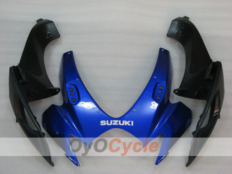 Kit de carenado de inyección para GSX R600 06-07 - Azul, Negro - Estilo de fábrica #OYO87901587