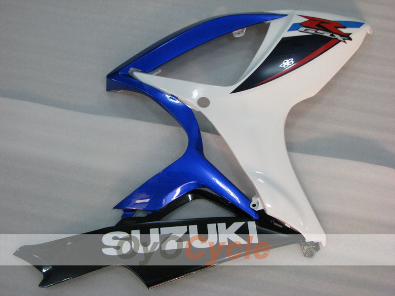 Kit de carenado de inyección para GSX R600 06-07 - Azul, Negro - Estilo de fábrica #OYO87901587