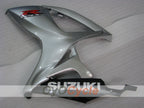 Kit de carenado por inyección para GSX R600 06-07 - Negro, Plateado - Estilo de fábrica #OYO87901588