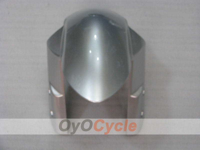 Kit de carenado por inyección para GSX R600 06-07 - Negro, Plateado - Estilo de fábrica #OYO87901588