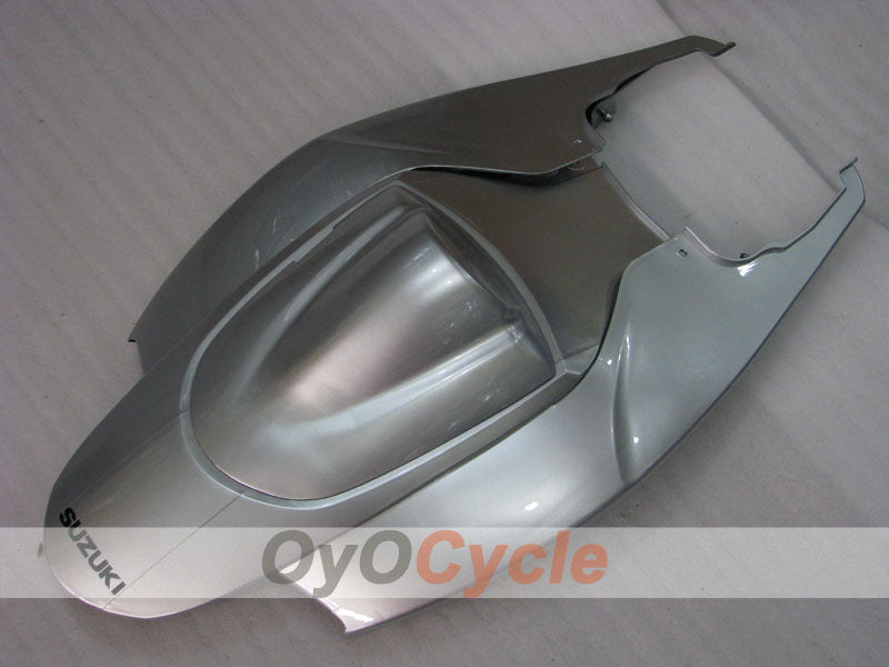 Kit de carenado por inyección para GSX R600 06-07 - Negro, Plateado - Estilo de fábrica #OYO87901588