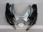 Kit de carenado por inyección para GSX R600 06-07 - Negro, Plateado - Estilo de fábrica #OYO87901588