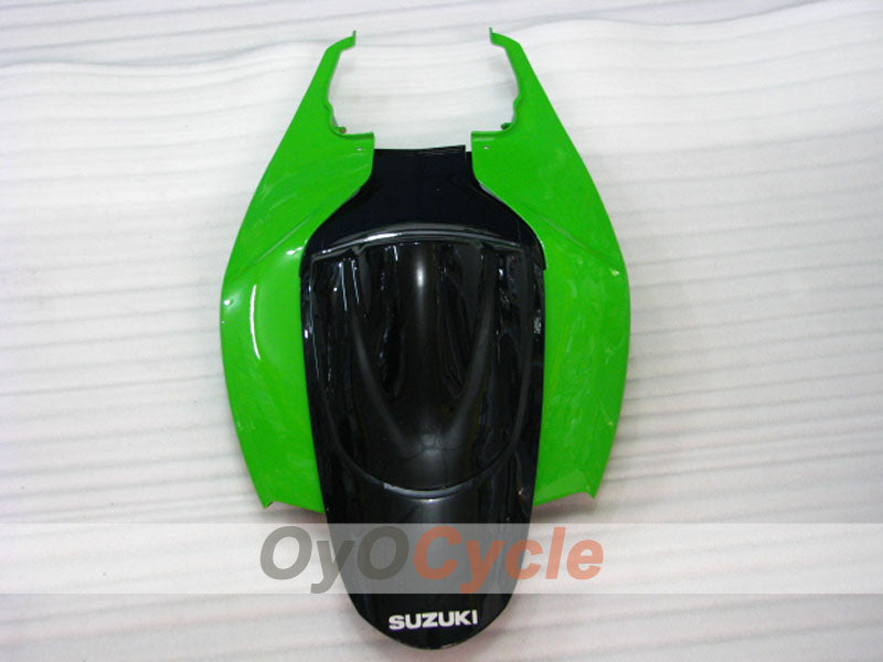 Kit de carenado de inyección para GSX R600 06-07 - Verde, Negro - Estilo de fábrica #OYO87901590