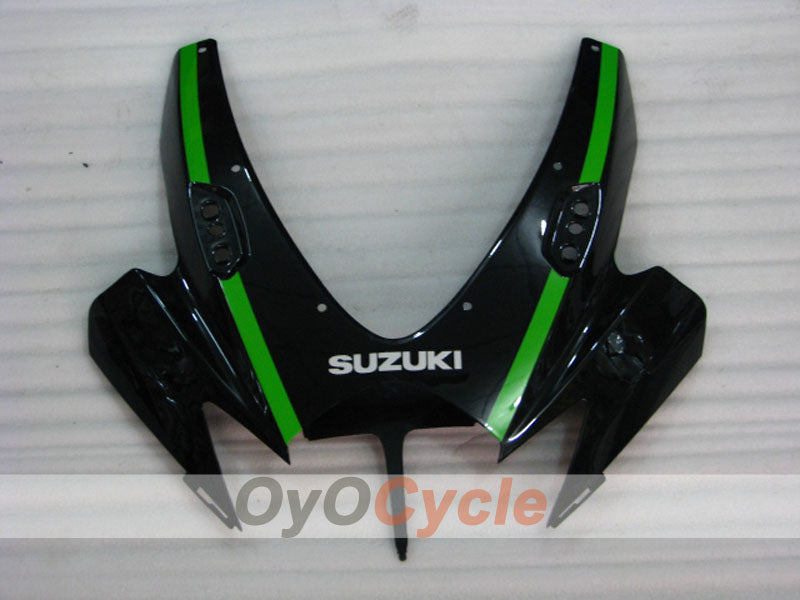 Kit de carenado de inyección para GSX R600 06-07 - Verde, Negro - Estilo de fábrica #OYO87901590