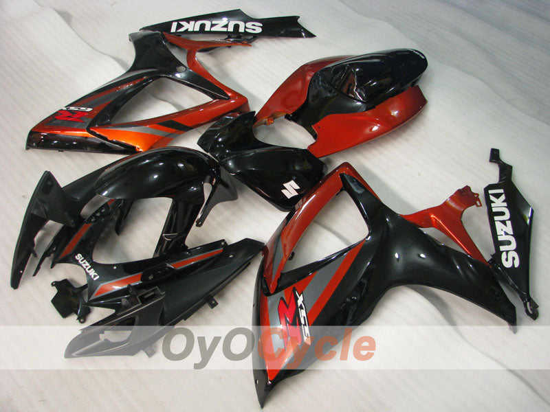 Carenado de inyección para GSX R750 06-07 - Rojo, Negro - Estilo de fábrica #OYO87901351 Imagen principal del producto