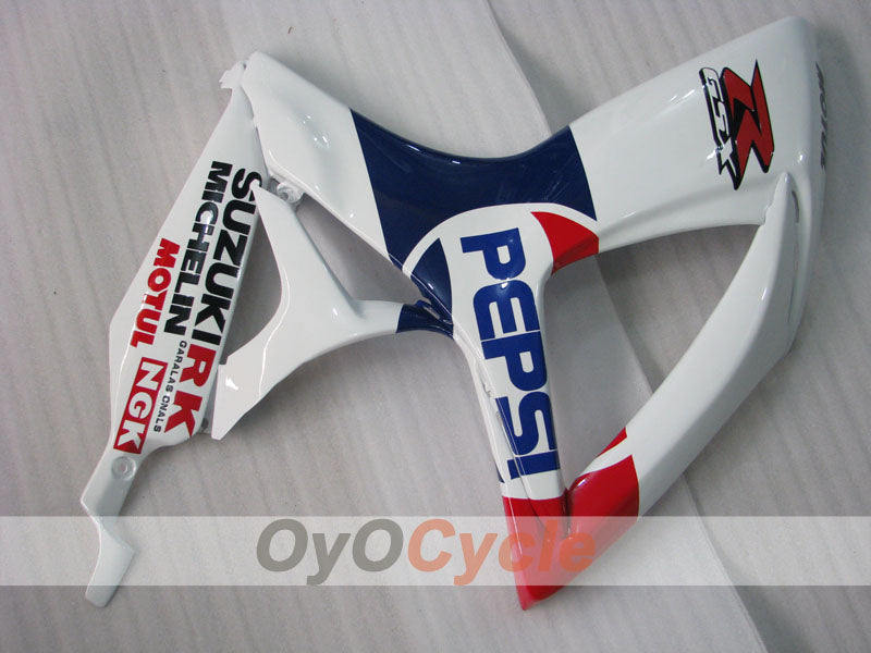 Carenado inyectado para GSX R600 06-07 - Amarillo, Blanco - MICHELIN, MOTUL, PEPSI #OYO87901596