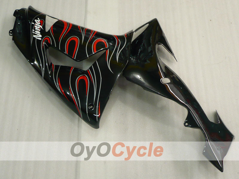 Carenado lateral izquierdo y derecho para Kawasaki 06-07 Ninja ZX-10R #OYO87913375