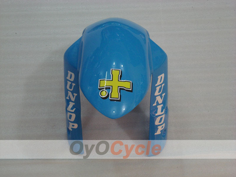 Kit de carenado por inyección para GSX R600 06-07 - Azul, Negro - DUNLOP, Rizla+ #OYO87901601