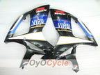 Kit de carenado por inyección para GSX R600 06-07 - Blanco, Negro - MOTUL, VIRU #OYO87901605