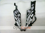 Kit de carenado por inyección para GSX R600 06-07 - Blanco, Negro - MOTUL, VIRU #OYO87901605