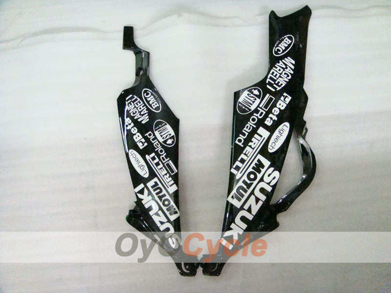 Kit de carenado por inyección para GSX R600 06-07 - Blanco, Negro - MOTUL, VIRU #OYO87901605