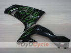 Kit de carenado por inyección para NINJA ZX-10R 06-07 - Verde, Negro - Llama #OYO87901610