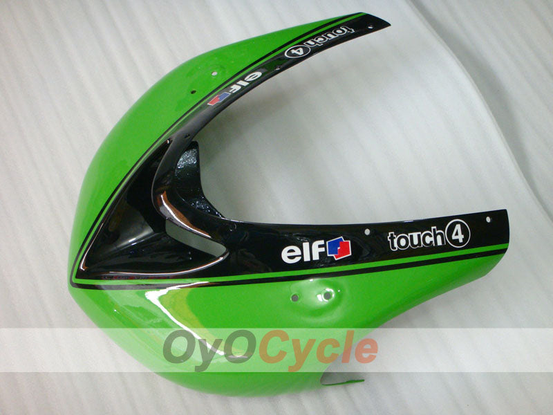 Kit de carenado por inyección para NINJA ZX-10R 06-07 - Verde, Negro - Monster #OYO87901627