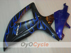 Carenado de inyección para GSX R750 08-10 - Azul, Negro - Llama #OYO87901440