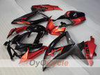 Kit de carenado por inyección para GSX R600 08-10 - Naranja, Negro - Estilo de fábrica #OYO87901646