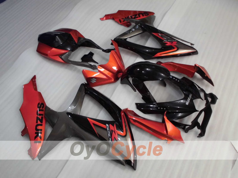 Carenado de inyección para GSX R750 08-10 - Rojo, Negro - Estilo de fábrica #OYO87901398 Imagen principal del producto