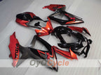 Carenado de inyección para GSX R750 08-10 - Rojo, Negro - Estilo de fábrica #OYO87901398