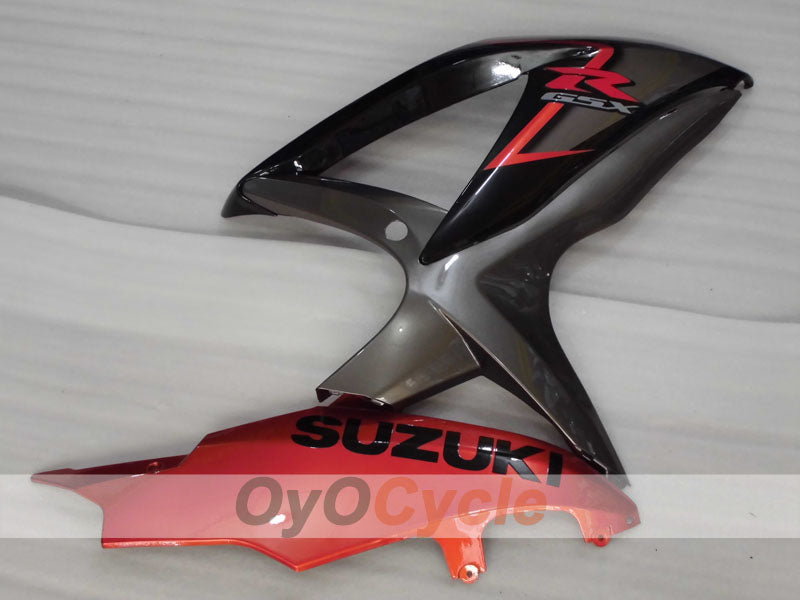 Kit de carenado por inyección para GSX R600 08-10 - Naranja, Negro - Estilo de fábrica #OYO87901646