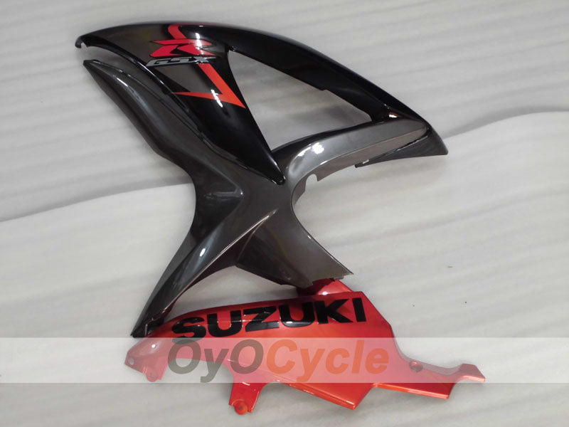 Kit de carenado por inyección para GSX R600 08-10 - Naranja, Negro - Estilo de fábrica #OYO87901646