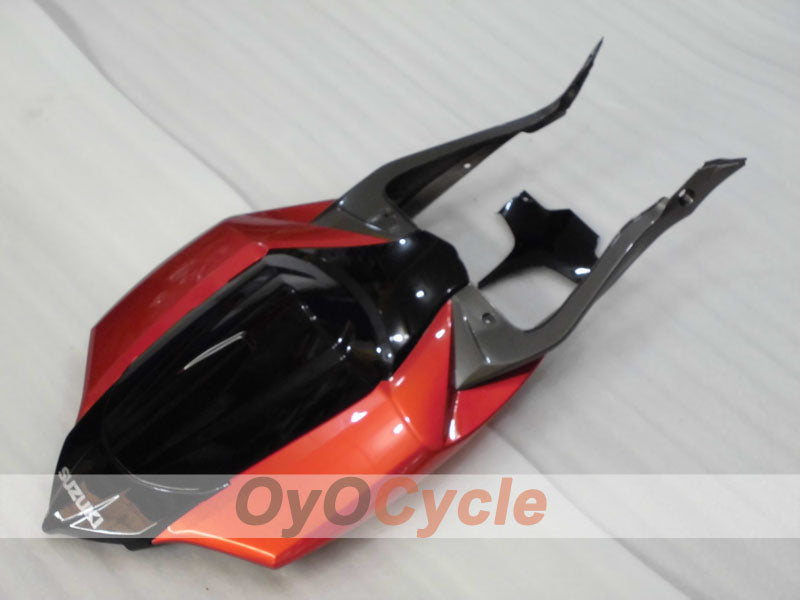 Kit de carenado por inyección para GSX R600 08-10 - Naranja, Negro - Estilo de fábrica #OYO87901646
