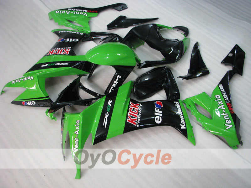 Kit de carenado por inyección para NINJA ZX-10R 08-10 - Verde, Negro - PIRELLI #OYO87901663