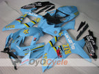 Kit de carenado por inyección para GSX R750 08-10 - Azul, Negro - Rizla+ #OYO87901456