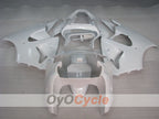 Kit de carenado por inyección para NINJA ZX-6R 00-02 - Blanco - Estilo de fábrica #OYO87901689