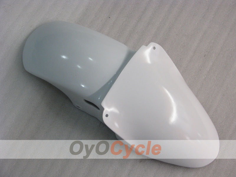 Kit de carenado por inyección para NINJA ZX-6R 00-02 - Blanco - Estilo de fábrica #OYO87901689