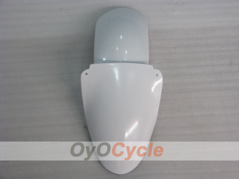 Kit de carenado por inyección para NINJA ZX-6R 00-02 - Blanco - Estilo de fábrica #OYO87901689