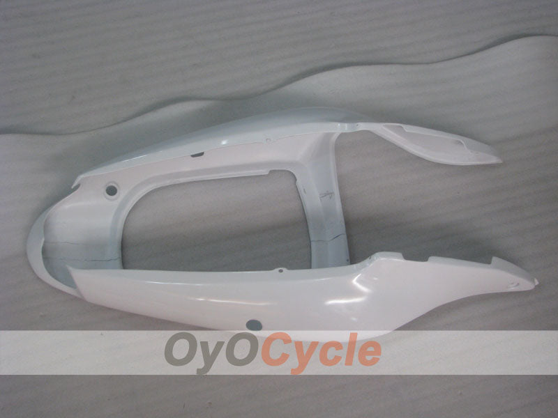 Kit de carenado por inyección para NINJA ZX-6R 00-02 - Blanco - Estilo de fábrica #OYO87901689