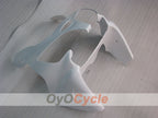 Kit de carenado por inyección para NINJA ZX-6R 00-02 - Blanco - Estilo de fábrica #OYO87901689