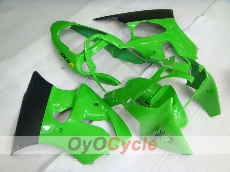 Kit de carenado por inyección para NINJA ZX-6R 00-02 - Verde, Negro - Estilo de fábrica #OYO87901692 Imagen principal del producto