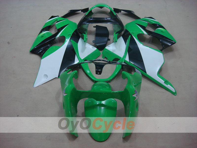 Kit de carenado por inyección para NINJA ZX-6R 00-02 - Verde, Blanco - Estilo de fábrica #OYO87901694 Imagen secundaria del producto
