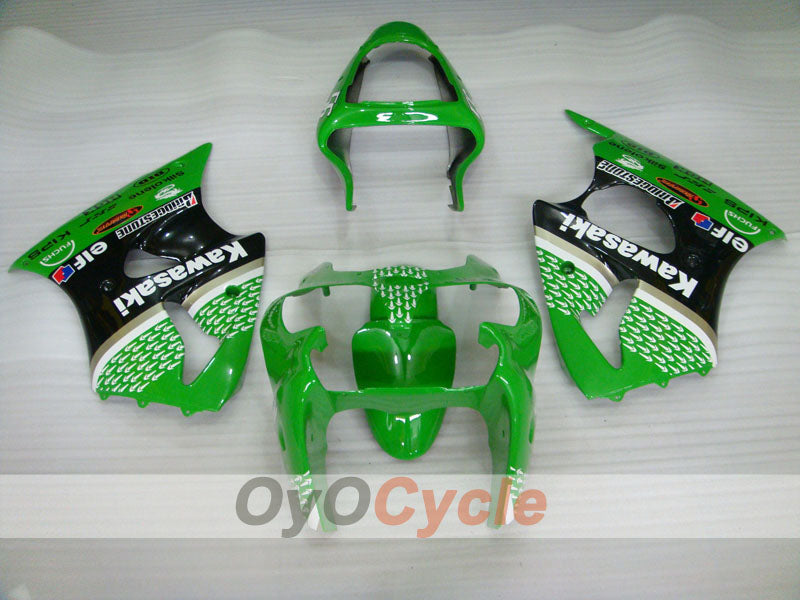 Kit de carenado por inyección para NINJA ZX-6R 00-02 - Verde, Negro - Estilo de fábrica #OYO87901695 Imagen secundaria del producto