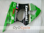 Kit de carenado por inyección para NINJA ZX-6R 00-02 - Verde, Negro - Estilo de fábrica #OYO87901695