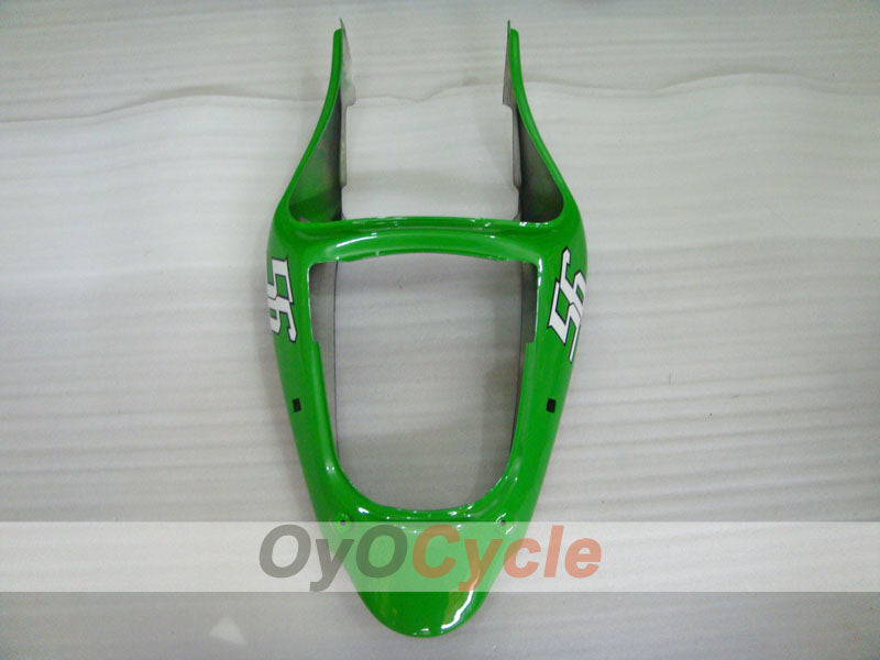 Kit de carenado por inyección para NINJA ZX-6R 00-02 - Verde, Negro - Estilo de fábrica #OYO87901695